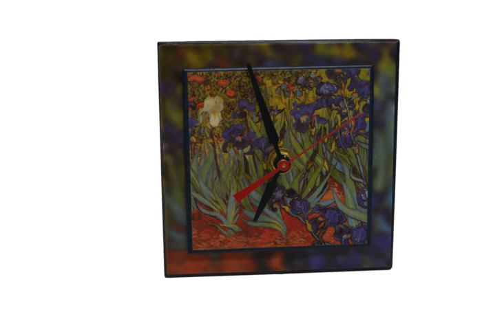 Horloge Van Gogh les iris